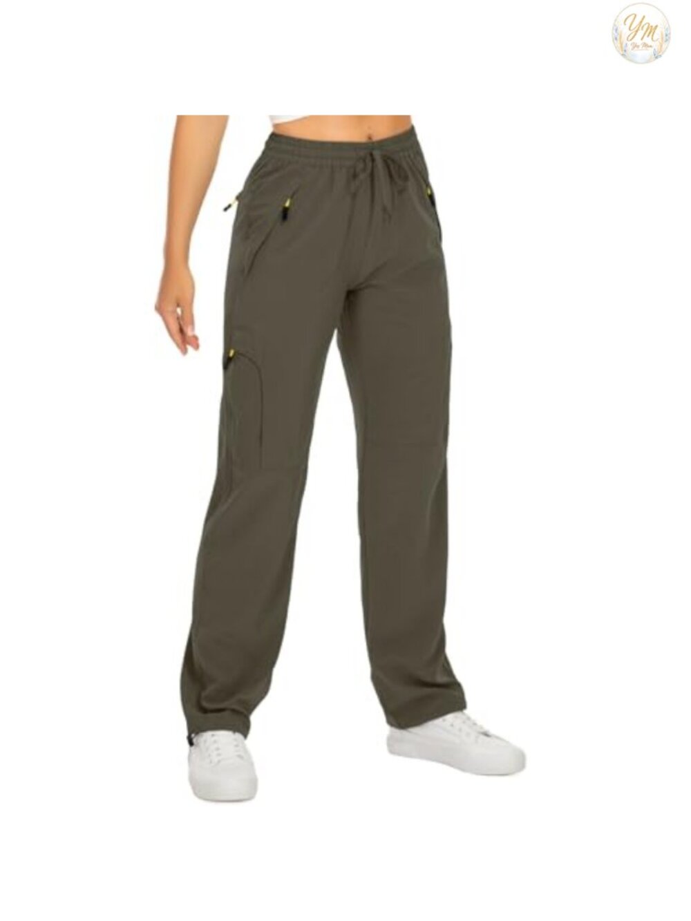 Women's Hiking Cargo Pants UPF 50 Quick Dry Zipper Pockets